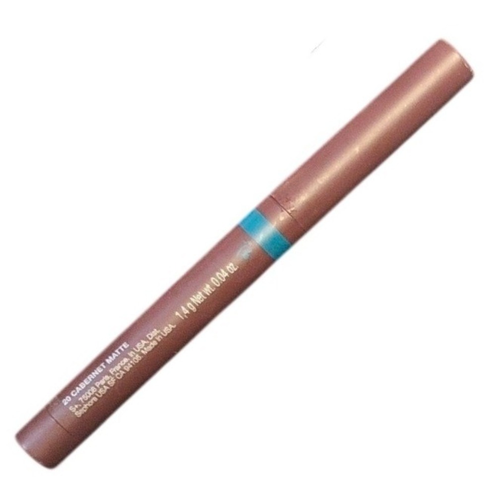 Sephora Lip Crayon 20 Cabernet Matte swatched new without box nwob